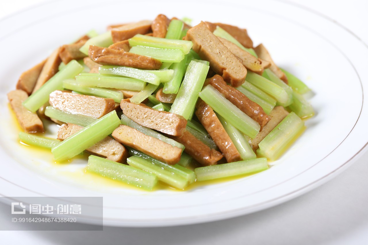 芹香豆腐干 五香豆干与猪肉的完美邂逅